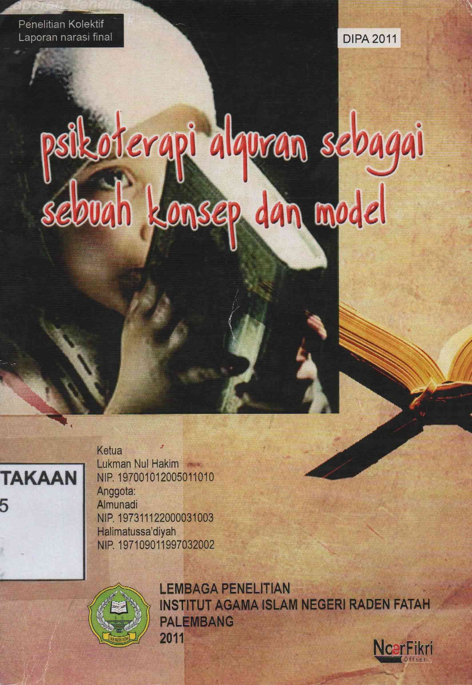 Psikoterapi Al-Quran sebagai Sebuah Konsep dan Model