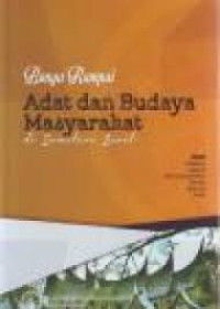 Bunga Rampai : Adat dan Budaya Masyarakat di Sumatera Barat