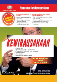 Kewirausahaan: Penanaman Jiwa Kewirausaan