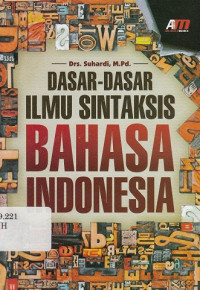 Dasar-dasar Ilmu Sintaksis Bahasa Indonesia
