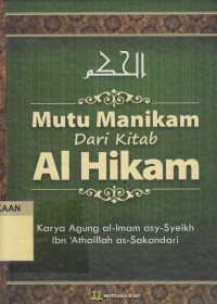 Mutu Manikam dari Kitab Al Hikam