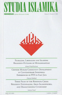 STUDIA ISLAMIKA: INDONESIAN JOURNAL FOR ISLAMIC STUDIES