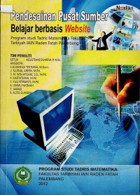 Pendesainan Pusat Sumber Belajar Berbasis Website Program Studi Tadris Matematika Fakultas Tarbiyah IAIN Raden Fatah Palembang