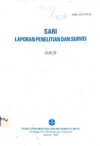 Sari Laporan Penelitian Dan Survey.--
