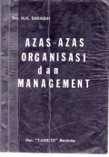 AZAS-AZAS ORGANISASI DAN MANAGEMENT