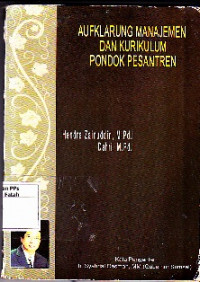 Aufklarung Manajemen Dan Kurikulum Pondok Pesantren