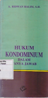 Hukum Kondominium dalam Tanya Jawab