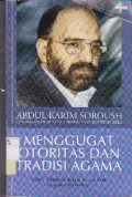 MENGGUGAT OTORITAS DAN TRADISI AGAMA (S3 PI)