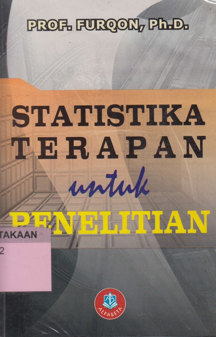 Statistika Terapan untuk Penelitian