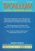 Ta'allum : Jurnal Pendidikan Islam