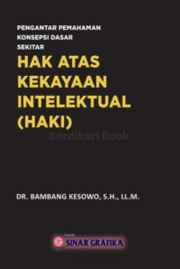 Pengantar Pemahaman Konsepsi Dasar Sekitar Hak Atas Kekayaan Intelektual (HAKI)