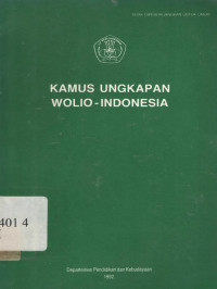 Kamus Ungkapan Wolio-Indonesia