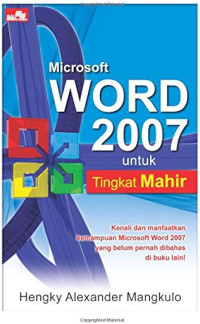 Microsoft Word 2007 untuk Tingkat Mahir