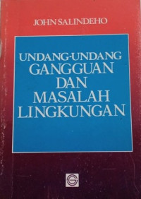 Undang-undang Gangguan dan Masalah Lingkungan