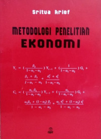 Metodologi Penelitian Ekonomi