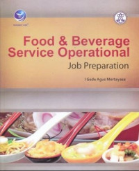 Food & Beverage Service Operation : Job Preparation