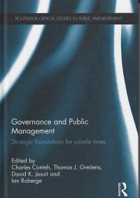 Governance and Public Management: Strategic Foundations for Valatile Times