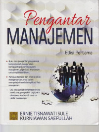 Pengantar Manajemen