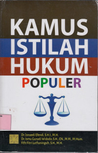 Kamus Istilah Hukum Populer