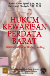 Hukum kewarisan perdata barat: pewarisan menurut undang-undang