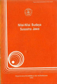 Nilai-nilai Susatra Jawa