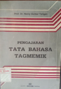 Pengajaran Tata Bahasa Tagmemik
