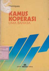 Kamus Koperasi Lima Bahasa