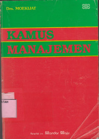 Kamus Manajemen