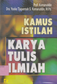 Kamus Istilah Karya Tulis Ilmiah