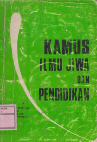 Kamus Ilmu Jiwa dan Pendidikan