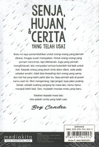 Senja, Hujan dan Cerita yang Telah Usai