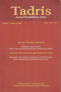 Tadris : Jurnal Pendidikan Islam