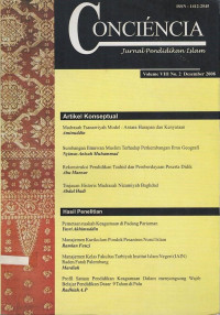 Conciencia: Jurnal Pendidikan Islam