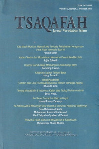 Tsaqafah : Jurnal Peradaban Islam