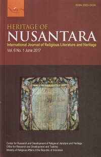 Heritage of Nusantara : International Journal of Religious Literature and Heritage