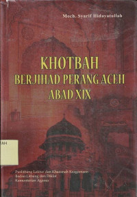 Khotbah Berjhad Perang Aceh Abad XIX