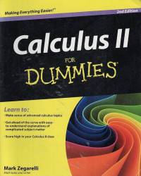 Calculus II For Dummies