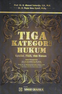 Tiga Kategori Hukum : Syariat, Fikih dan Kanun