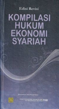 Kompilasi Hukum Ekonomi Syariah.--