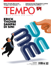 TEMPO : Erick Tohir Sampai Di Sini