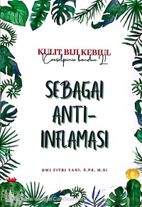 Kulit Biji Kebiul Sebagai Anti Inflamasi