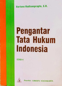 Pengantar Tata Hukum Indonesia