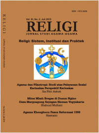 Religi: Jurnal Studi Agama-agama.--