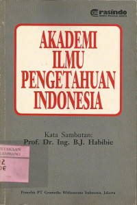 Akademi ilmu pengetahuan indonesia.--