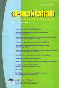 Al-Maktabah : Jurnal Komunikasi dan Informasi Perpustakaan