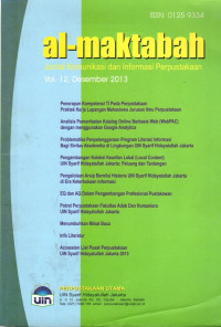 Al-Maktabah : Jurnal Komunikasi dan Informasi Perpustakaan