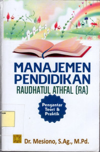 Manajemen Pendidikan Raudhatul Athfal