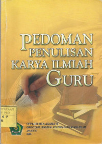 Pedoman Penulisan Karya Ilmiyah Guru.--