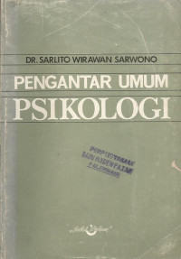 Pengantar umum psikologi.--