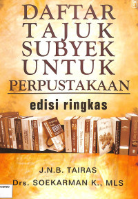Daftar tajuk Subjek Untuk Perpustakaan
